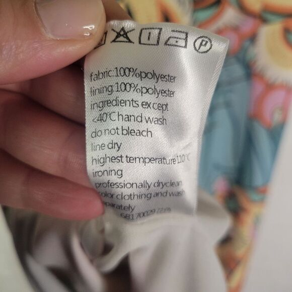 Colorful Tiger Print Dress - Picture 10 of 14